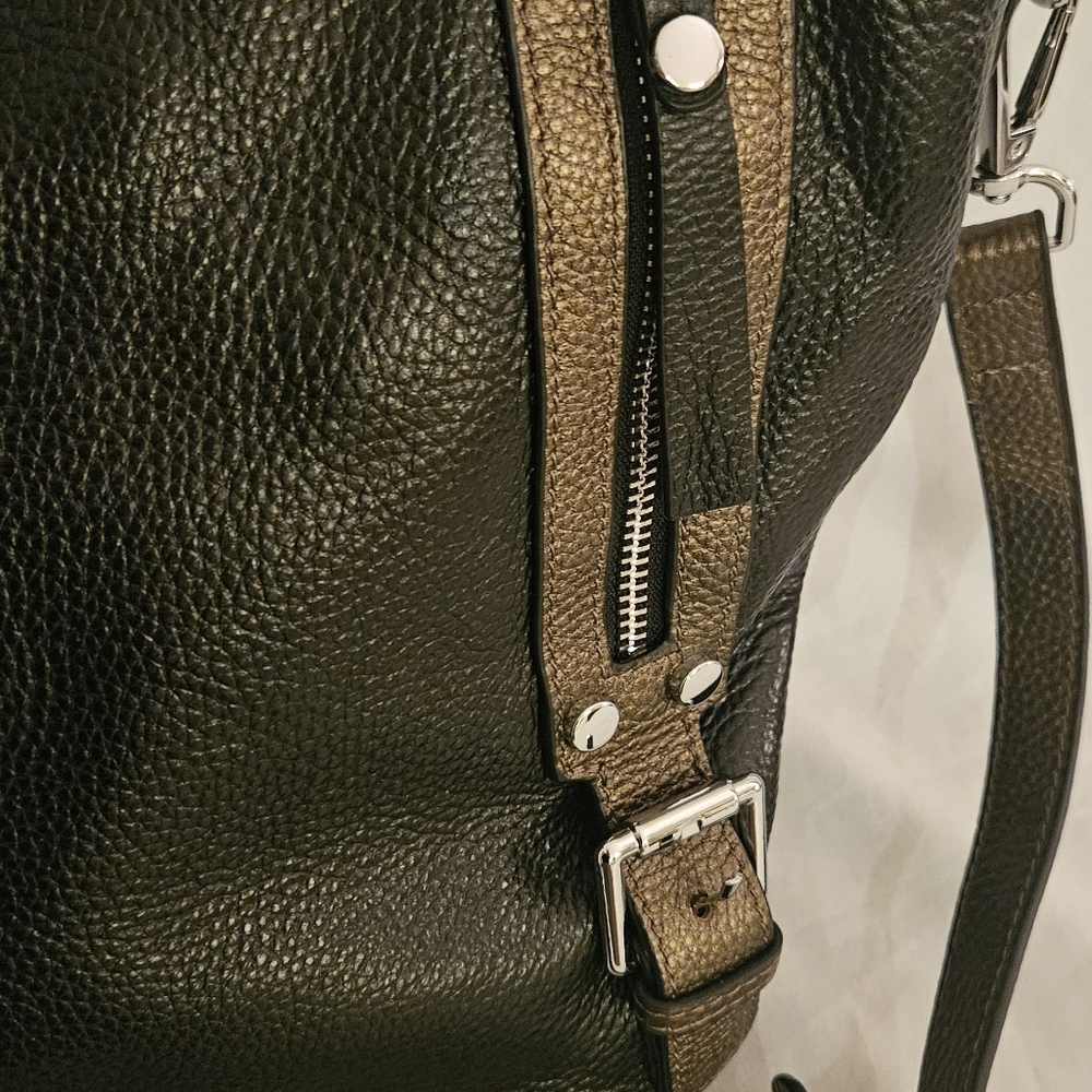 New W Tags Over Earth Genuine Leather Hobo Purse Shoulder Bag Crossbody Handbag - Picture 3 of 13